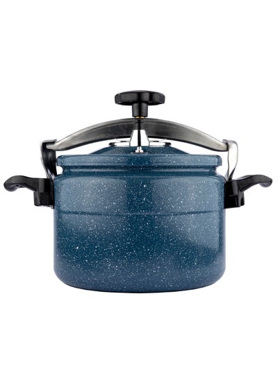 Buy Aluminium Granite Pressure Cooker  15 Litter Blue in Saudi Arabia