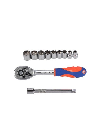 Buy Ratchet Wrench Set 10 Piece - 1/4inch in Saudi Arabia