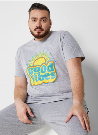 Buy Plus Size Graphic T Shirt in Saudi Arabia