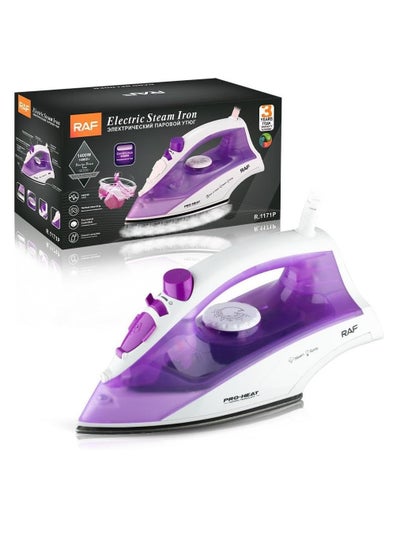 Buy Electric Steam Iron, 1400 Watts, (R.1171P) in Egypt