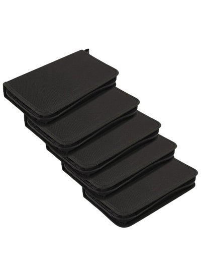 Buy 24 Disc Carry Box Holder Package Car Storage Bag Case Album DVD CD Organizer Protective Cover Pack of 5 in Saudi Arabia