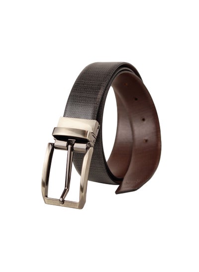 Buy Roberto Ballmore Men's Belt Double Sided Genuine Leather in UAE