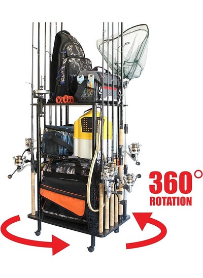 Buy Rush Creek Creations Fishing Rod Holder and Tackle Storage Racks in UAE