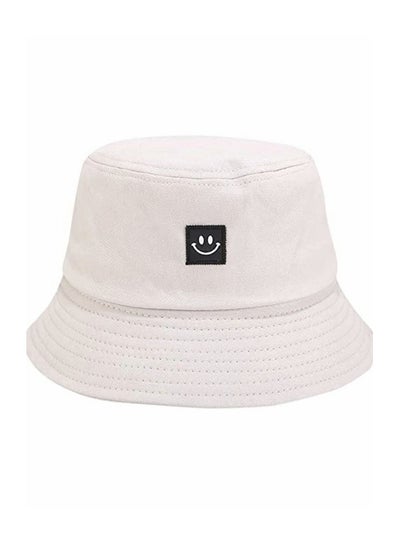 اشتري Hat Summer Travel Bucket Beach Sun Fishing Hat Smile Face Visor Unisex Fashion Fisherman Cap في السعودية