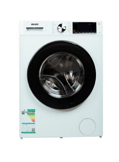 Buy Washing Machine Front Load 8kg - 1400 RPM - Inverter - White - BAWMF-MG8W in Saudi Arabia