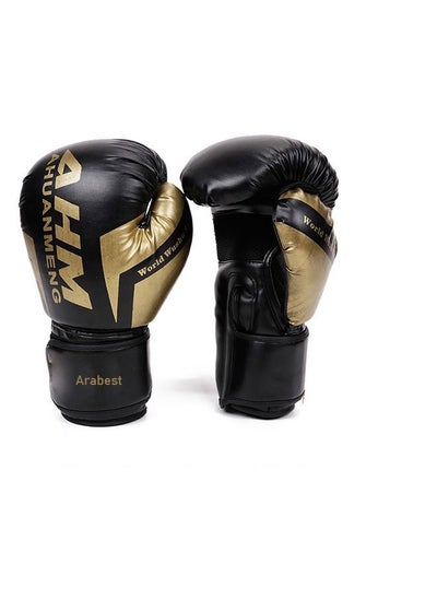 اشتري Boxing Gloves - 6oz 8oz 10oz 12oz - Vegan Leather Gloves for Training Sparring with Waterproof Lining - Breathable Mesh - Hand Protection في الامارات