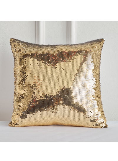 Buy Janis Sequin Filled Cushion - 45x45 cm in Saudi Arabia