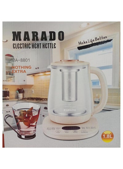 Buy Marado electric heat kettle MA-9901 1.8 L in UAE