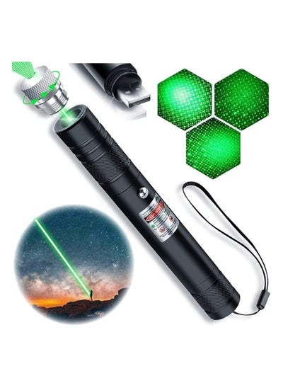 Buy High Power Green Laser Pointer - Long Range Beam, Adjustable Focus, and Durable Design in UAE