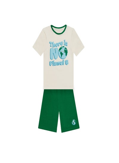 Buy Greentreat Boys Organic Cotton Loungewear Set in UAE