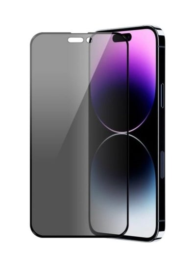 Buy Matte Ceramic Anti-Spy for Iphone 15 Pro Max Privacy Screen Protector [Not Glass], Anti-Spy Full Adhesive Flexible Film for Iphone 15 Pro Max 2023 Black in UAE