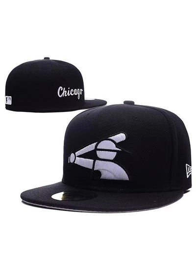 Buy Embroidered Fitted Baseball Team Cap with Closed Back for Sun Protection in Saudi Arabia