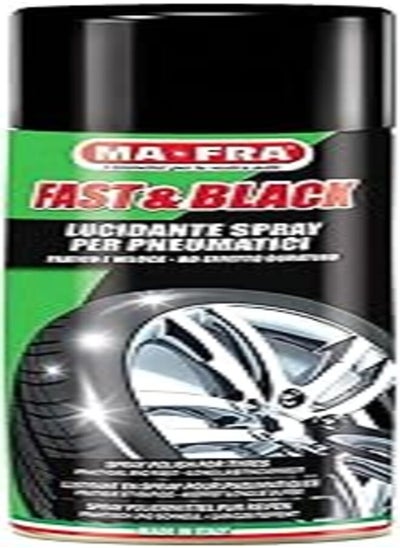 اشتري Mafra Fast & Black Tyre Polisher Spray For Car Care,500 Ml في مصر