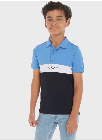 اشتري Kids Color Block Polo في السعودية