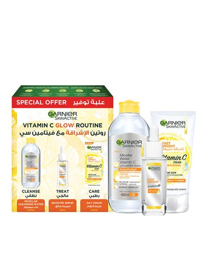 Buy SkinActive Fast Bright 3 Step Vitamin C Routine Kit in UAE