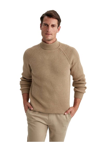 اشتري Man Tricot Standart Fit Turtle Neck Pullover في مصر