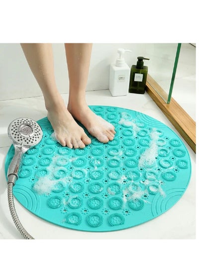 Buy Non-slip Round shower Bath Tub mat in Saudi Arabia