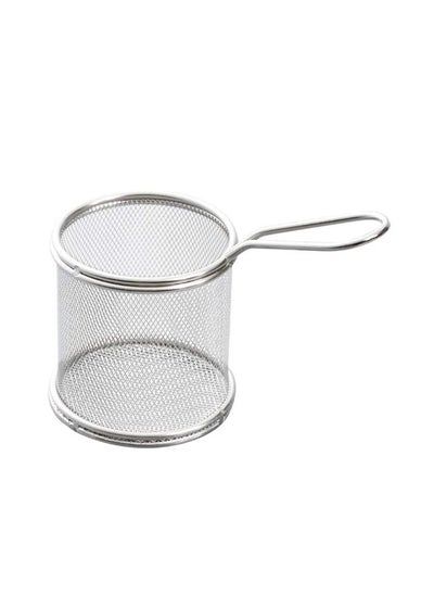 Buy Harmony Fry Basket, Chrome - 9X9 Cm in UAE