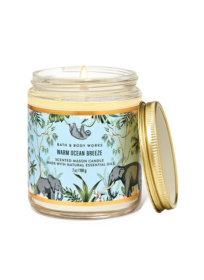 اشتري Warm Ocean Breeze Single Wick Candle في الامارات