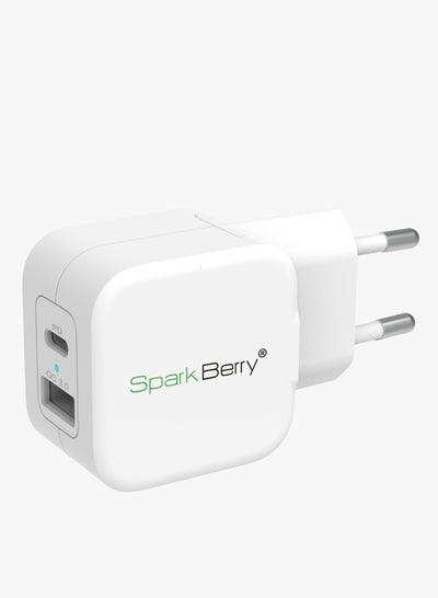Buy PD Smart Wall Charger 20W USB-C – White in Egypt