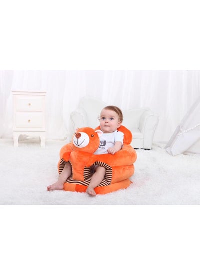 Buy Baby Support Sofa Chair, Toddler Sitting Chair Sofa Infant Floor Sitting Seat Sofa Baby Sit Up Chair Back Head Protector Soft Plush Keep Sitting Posture for Toddler in Saudi Arabia