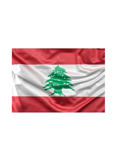 Buy AFC 2019  Lebanon Flag - 96x64cm in UAE