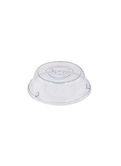 Buy Plastic 10" PC Round Food Cover Clear in UAE