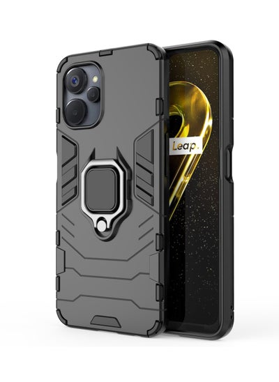 Buy Protective Case Cover for OPPO Realme 9i 5G Black in Saudi Arabia