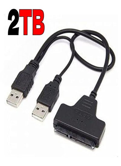 Buy Converter Cable From (USB 2.0) To HDD SATA - Supporting Up To 2 TB in Egypt