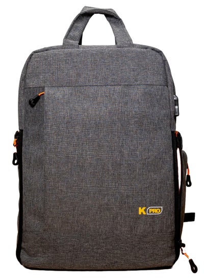 Buy KPro  Backbag Smart Bag "Dark Grey" in Egypt