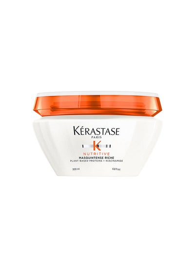 اشتري Nutritive Masquintense Riche Hair Mask For Thick Dry Hair 200Ml في الامارات