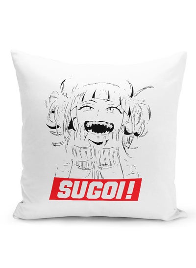 Buy My hero Academia Throw Pillow My Hero Academia Couch Cushion Anime Style Comic Accent Pillow Sugoi So Good Himiko Toga-Anime Character Fan in UAE