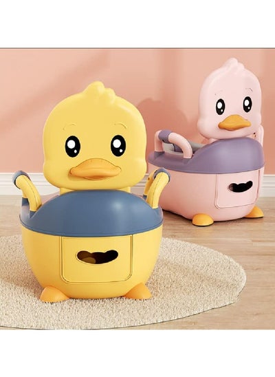 Buy Yellow Duck Cartoon Kid Size Potty in UAE