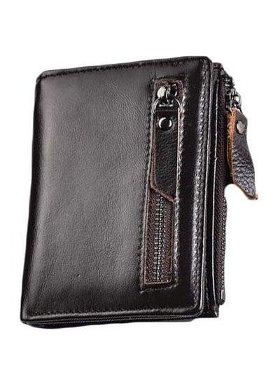 Buy Bi-Fold Mens Wallet Deep Coffee in UAE