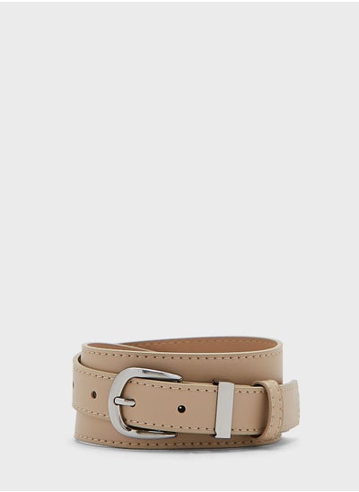 Buy Essential Metal Buckle Belt in UAE