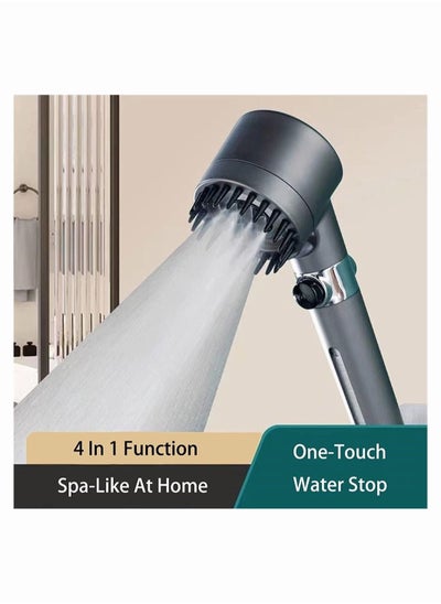 Buy Shower Head Handheld High-Pressure Shower Head to Remove Chlorine and Impurities  Massages Scalp to Anti Hairfall and Dry Skin with Shower Hose and Shower Holder in UAE