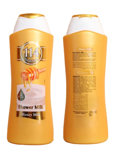 Buy Bain Douche Honey Milk 650ml in UAE