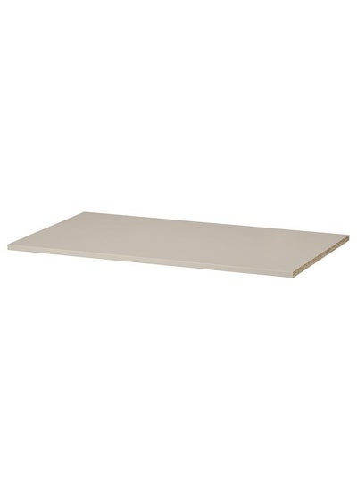 Buy Shelf Grey Beige 100X58 Cm in Saudi Arabia