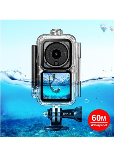 Buy 45m Waterproof Housing Diving Case for DJI Action 2 (Transparent) in UAE