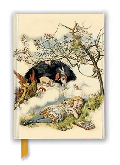 اشتري British Library Alice Asleep From Alices Adventures In Wonderland by Flame Tree Studio Paperback في الامارات