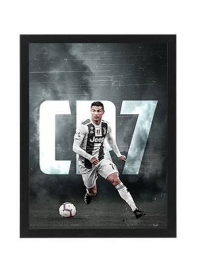 اشتري Cristiano Ronaldo Wall Art Poster Frame في مصر