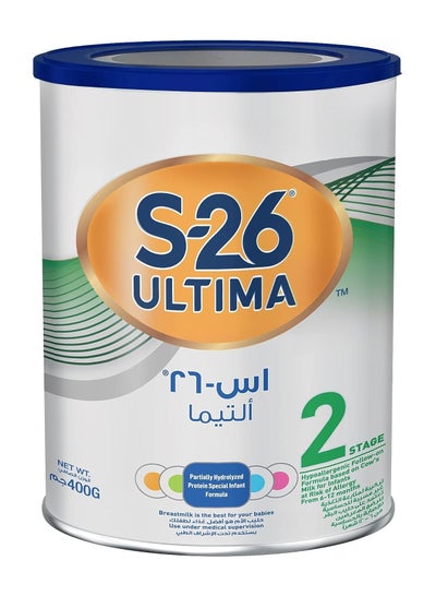Buy S26 - Ultima Infant Formula Powder Stage 2 - 400g in UAE
