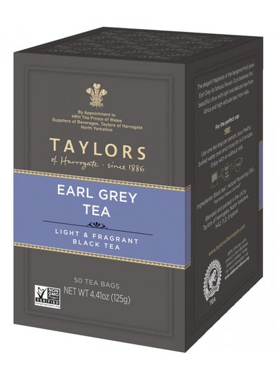 Buy Taylors of Harrogate Earl Grey Tea, 50 Count in UAE