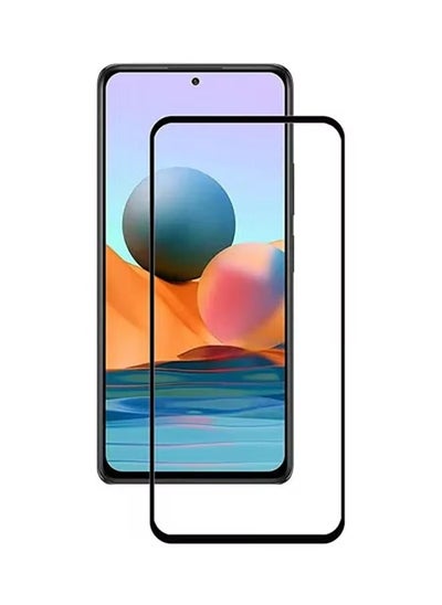 Buy 9D Full Tempered Glass Screen Protector For Xiaomi Redmi Note 10 in Saudi Arabia