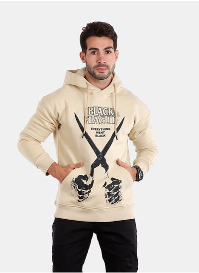 Buy Trendy Printed  Hoodie in Egypt