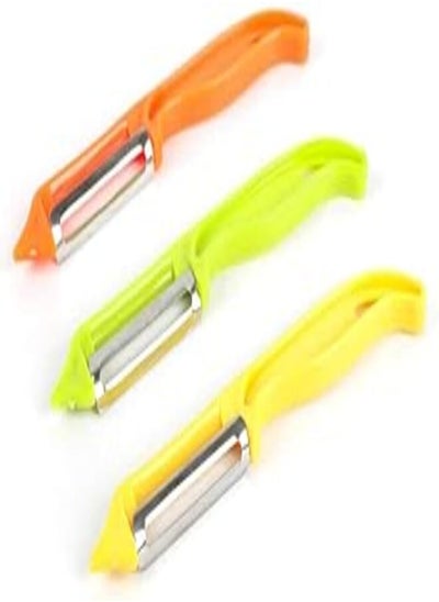 Buy Fruit Vegetable Peeler Carrot Potato Peeler Cutter Slicer Household Kitchen Plastic Peeling Tool Device Random Color in Egypt