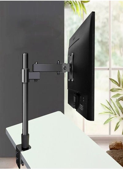 Buy 13 to 32 Inch Adjustable Tilting Monitor Stand LCD Screen Bracket Black in UAE