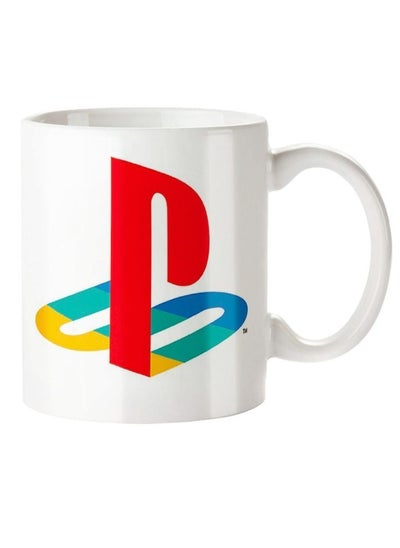 Buy Playstation Logo Wrap Around Design Printed Coffee Mug 11Oz in Saudi Arabia