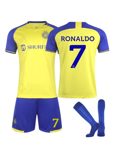 Saudi Riyadh Victory Team Ronaldo Jersey No. 7 Football Suit Suit 