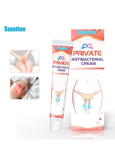 Buy Private Antibacterial Cream, Female Private Parts Antipruritic Cream Ointment To Remove Itching Peculiar Smell Dermatitis, Feminine Itch Treatment Cream For Health Care 20g in Saudi Arabia